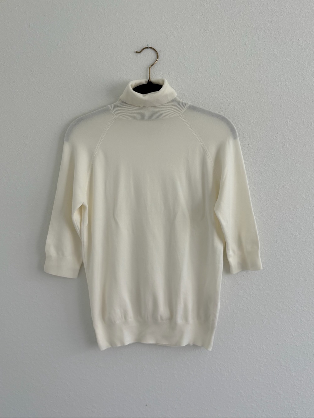 Zara Cream Cowl Neck Sweater